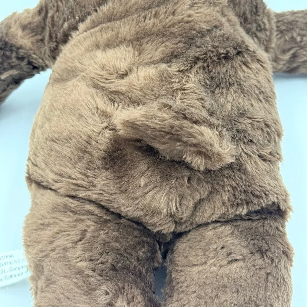 Vintage Dae Woo Los Angeles Brown Teddy Bear Plush 14